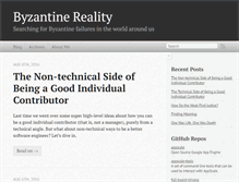 Tablet Screenshot of byzantinereality.com